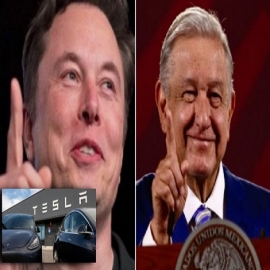 Elon Musk le da el SÍ a AMLO y confirman quehabrá planta de Tesla en México