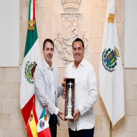 Mérida y España estrechan lazos de colaboración para promover la cultura, el turismo y la seguridad