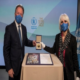 Al borde de la hambruna, 270 millones de personas por cambio climático y pandemia: ganador del Nobel de la Paz
