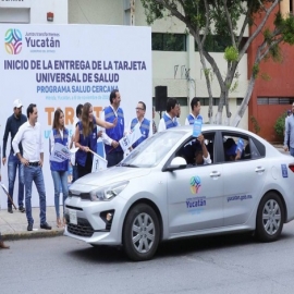 Brigadas de los Asistentes del Pueblo estarán recorriendo Yucatán para llevar los beneficios de la Tarjeta Universal de la Salud