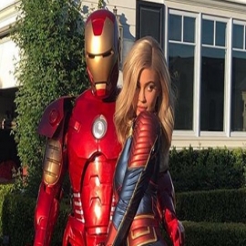 Kylie Jenner y Travis Scott se suman a fiebre de 'Avengers: Endgame'
