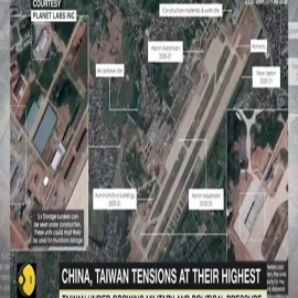 Alarmantes fotos satelitales: El régimen chino moderniza bases aéreas a lo largo del estrecho de Taiwán