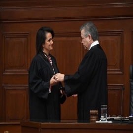 Margarita Ríos-Farjat asume como ministra de la Corte