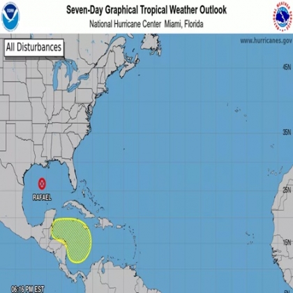 Vigilan posible formación de baja presión en el mar Caribe