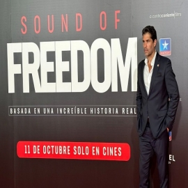 Verástegui estrena ‘Sound of Freedom’ en España y critica la inacción del gobierno mexicano en la trata de niños