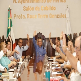 El Alcalde Alejandro Ruz Castro destaca el trabajo colaborativo entre la sociedad y el Ayuntamiento de Mérida.