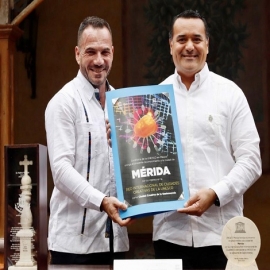 Mérida avanza hacia un futuro creativo que mejore la calidad de vida de sus ciudadanos, afirma el alcalde Renán Barrera Concha