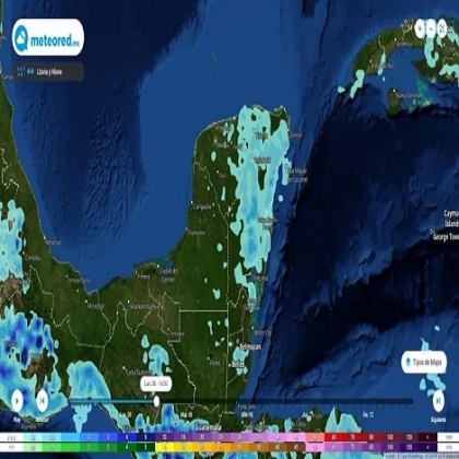 Onda tropical llegará a la península a media semana