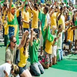 Multitudinaria marcha en Brasil contra los abusos del gobierno de Lula y la Corte Suprema contra Jair Bolsonaro