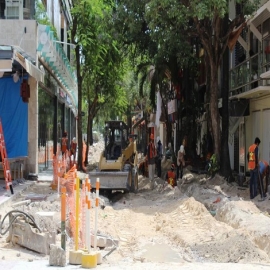 Playa del Carmen: Obras de la Quinta Avenida estarán listas para fin de mes