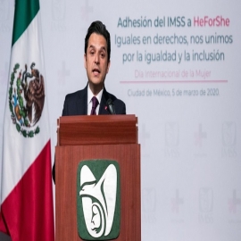 El IMSS no irá a paro del 9M. Nos sumamos a la causa atendiendo a las mujeres, dice Zoe Robledo