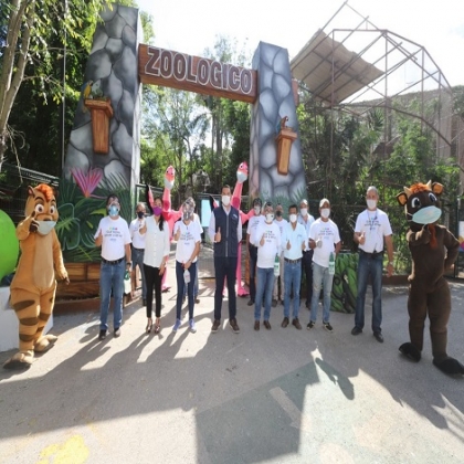 Con estrictos protocolos de salud y restricciones, el Parque Zoológico Del Centenario abrirá de nuevo sus puertas mañana viernes 27, anuncia el alcalde Renán Barrera