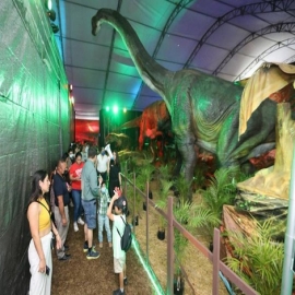 La Expo Dinosaurios llega a Mérida para concluir su recorrido por Yucatán