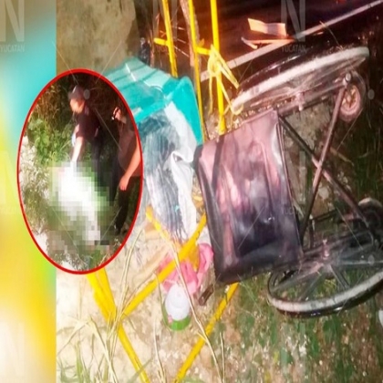 Abuelita fallece tras ser arrollada por un auto 'fantasma' en la Umán-Hunxectamán