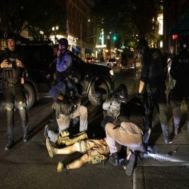 Morir por apoyar a Donald Trump: el grupo Antifa asesinó a quemarropa a un simpatizante de Trump luego de la marcha en Portland