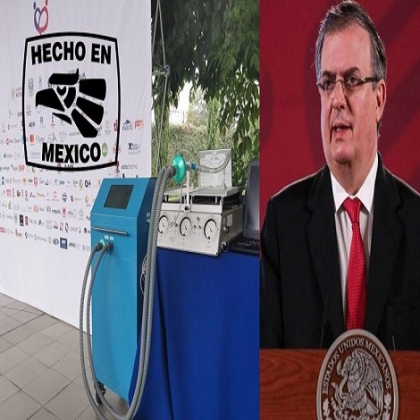 Con alianza público-privada; México fabricará hasta 400 ventiladores por semana: Ebrard