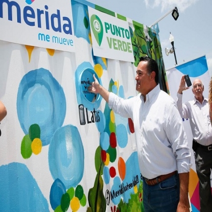El Ayuntamiento de Mérida reanuda operaciones de los cuatro Mega Puntos Verdes