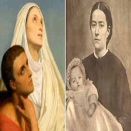 Conoce 8 mamás santas que criaron a hijos santos