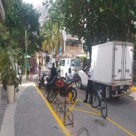 Playa del Carmen: Parquímetro aplica multa de $580 a motocicletas
