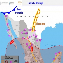 Clima hoy para Cancún y Quintana Roo 4 de mayo de 2020