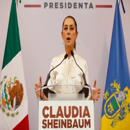 Claudia promete seguridad