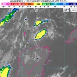 Pronostican cielo parcialmente nublado en Quintana Roo