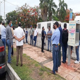 Chetumal: Protestan maestros por cambios de adscripción