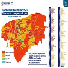 Llega un lote con más de 116,000 vacunas contra el Coronavirus a Yucatán