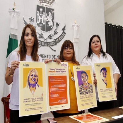 El Ayuntamiento de Mérida promueve mayor visibilidad a logros y demandas femeninas en el marco del Día Internacional de la Mujer